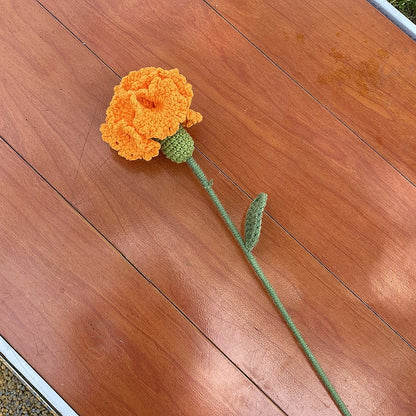 Wool Knitted Flowers